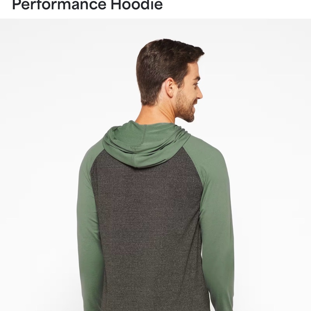 01.ALGO AlgoFlex Willis Colorblock
Lightweight Performance Hoodie Mens Med. NWT - Picture 9 of 10